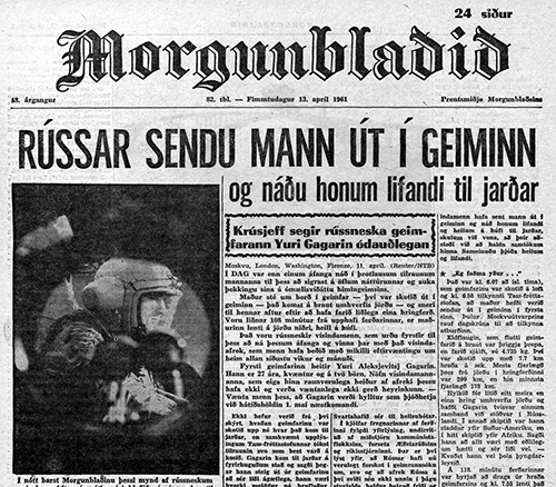 Morgunbladid, Исландия